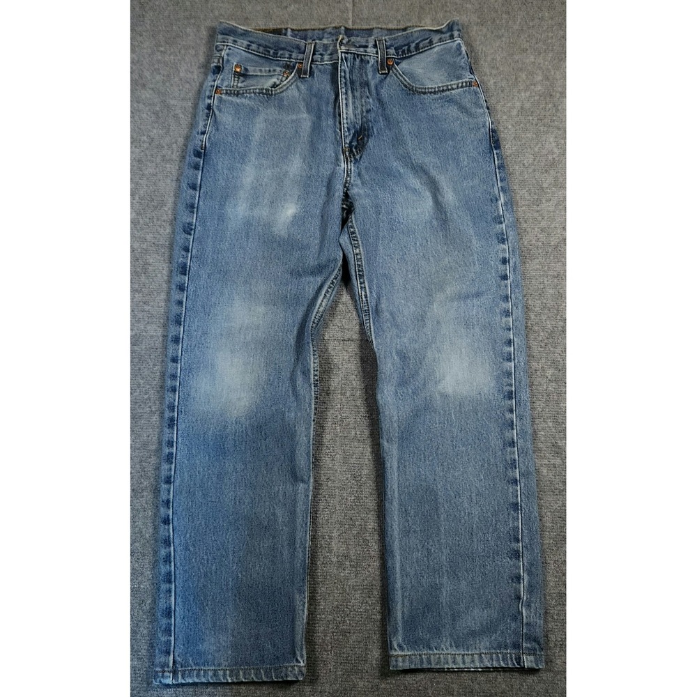 Levi's Jeans Mens 32x34 516 Straight Leg Blue Regular Fit Denim